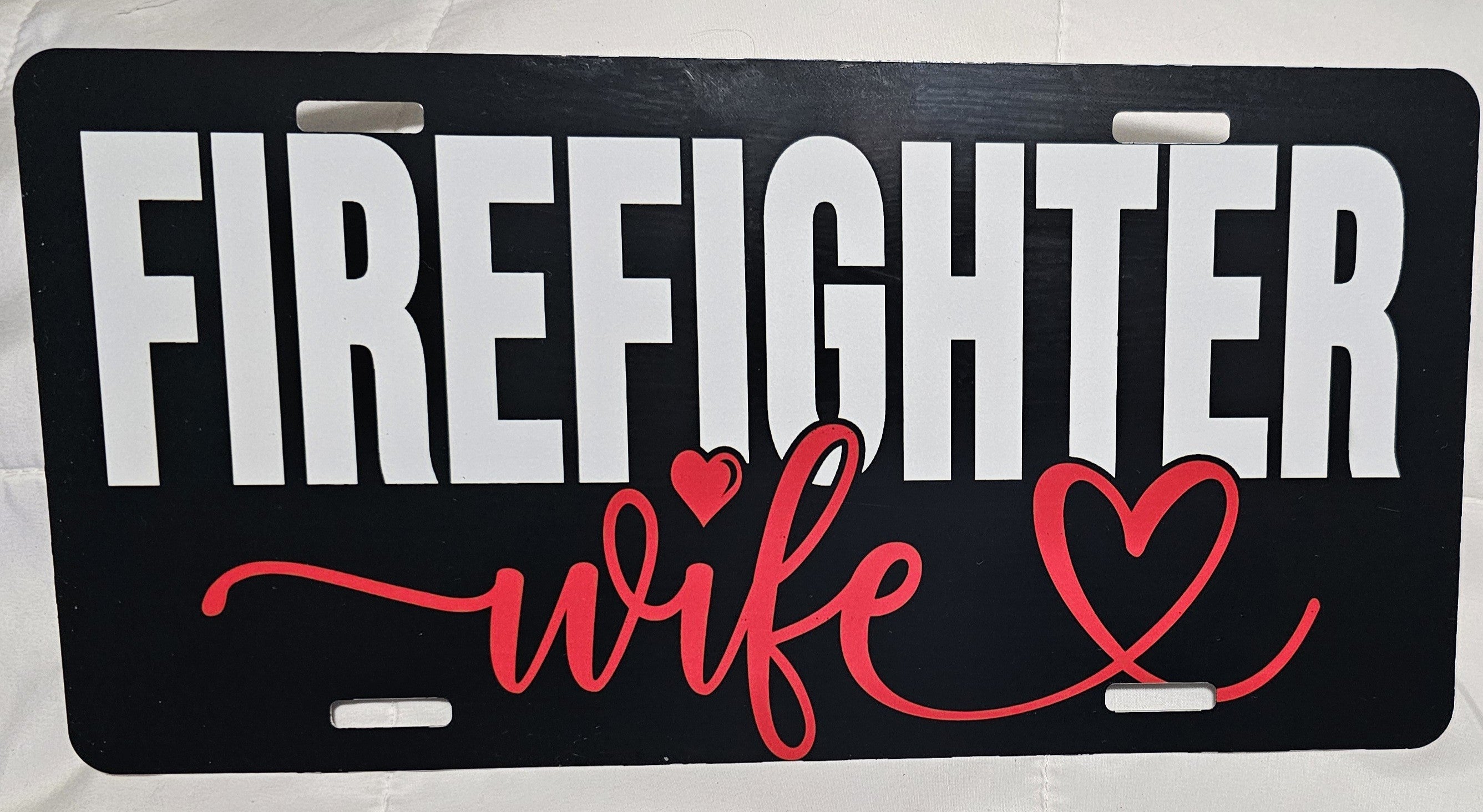 FireWife Car Tag