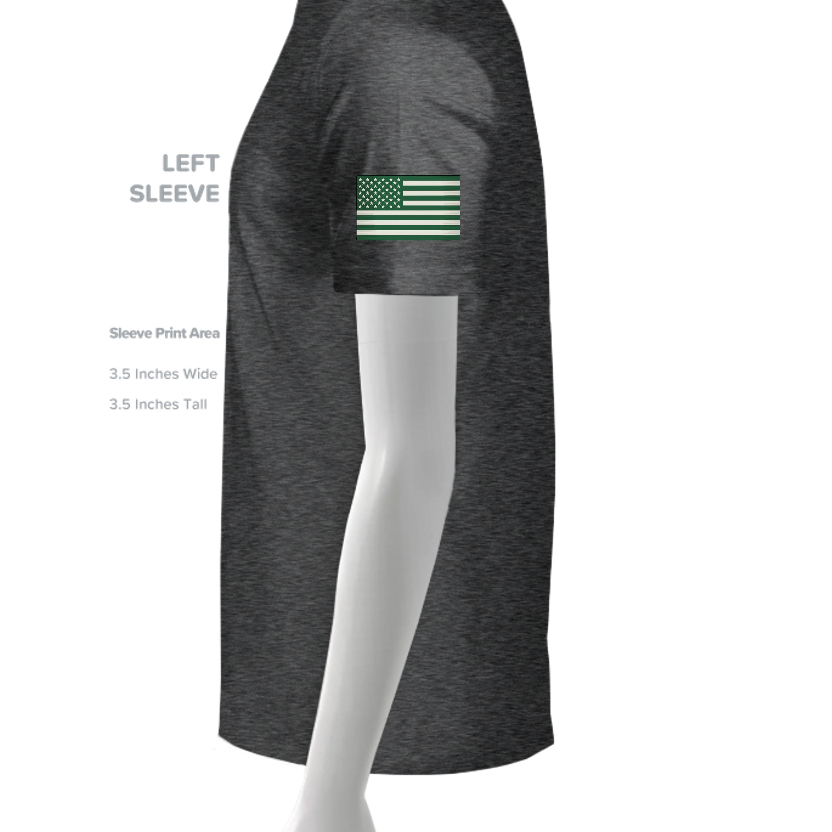 DARK HEATHER - G200 - SLEEVE_LEFT